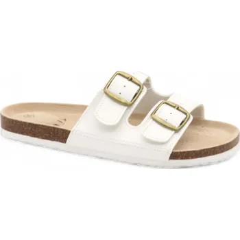 Pánské pantofle SAMLUX® Pánské korkové biopantofle bílá 9057-M7 Barva: White, Velikost: 47