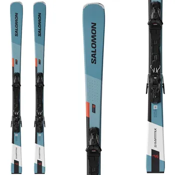 Sjezdové lyžování Sjezdové lyže SALOMON E S/MAX 6 + M10 GW L80 Modrá 160 cm