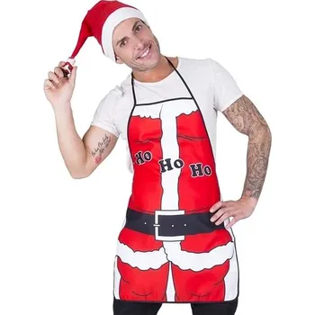 Karnevalový doplněk Funny Fashion Vánoční zástěra pánská