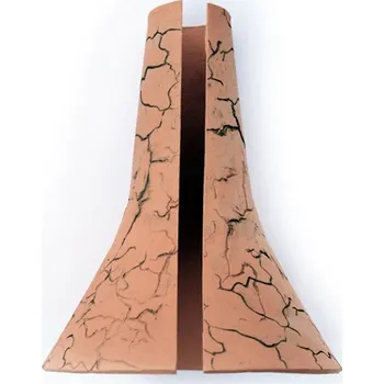 Osvětlení do terária Keramický kryt na UV lampu červenohnědý