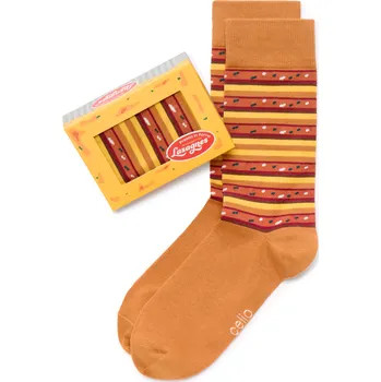 Pánská móda Celio Vánoční balení ponožek Lasagnes 1177010 Hnědá TU