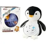 Pluszowy usypiacz Miś Pingwin światła dźwięki