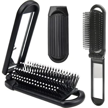 dobirkov.cz Skládací kartáč na vlasy se zrcátkem