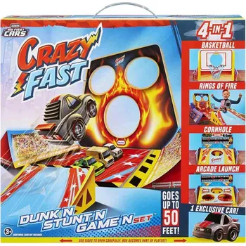 autodráha Crazy Fast Hrací set 4 v 1