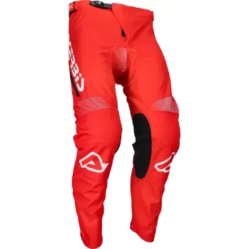 Moto kalhoty Acerbis motokros kalhoty MX LINEAR LUGO červená/bílá 36