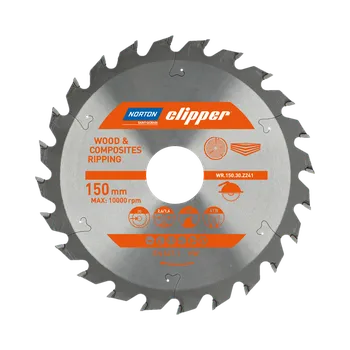 Pilový kotouč NORTON CLIPPER Kotouč pilový dřevo 150x2,6/1,6x30/20 Z24