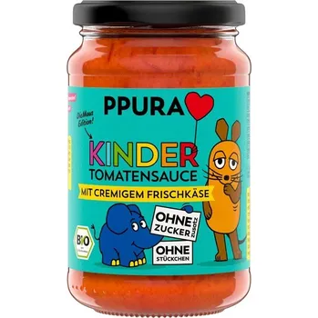 Omáčka PPURA Rajčatová omáčka pro děti "MYŠKA" 340g BIO