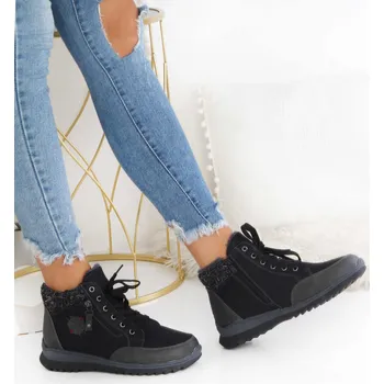 Dámská zimní obuv Chun sen Kotníkové zimní boty 9823-9B.G Velikost: 36