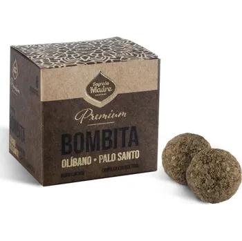 Čajovna Sagrada Madre Vonné kuličky Premium – kadidlo & palo santo 8ks