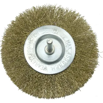 Příslušenství k brusce kartáč okružní stopka 80/0,3 vlnitý