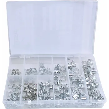 Autodíl Hadicové spony pérové, průměr 8-18 mm, sada 135 ks - ASTA