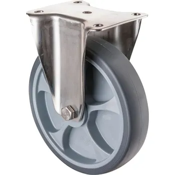 Pojezdové kolečko Nerezové pryžové pojezdové kolo H110.B43.080