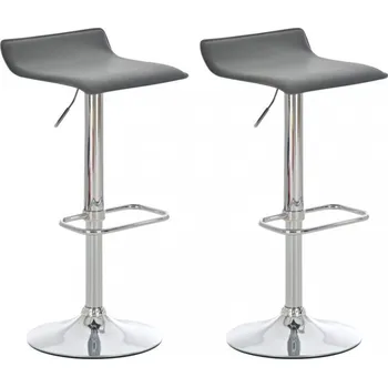 Barová židle 2 ks / set barová židle Dyn, šedá