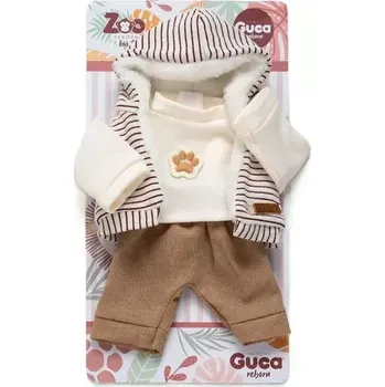 Panenka Guca OP987 obleček pro opičku miminko REBORN velikosti 32 cm (13-OP987)