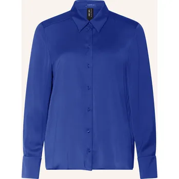 Dámská halenka Marc Cain Dámská Košilová Halenka Ze Saténu, 368 deep royal...