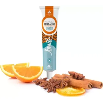 zubní pasta Ben & Anna s fluoridem Cinnamon Orange 75 ml
