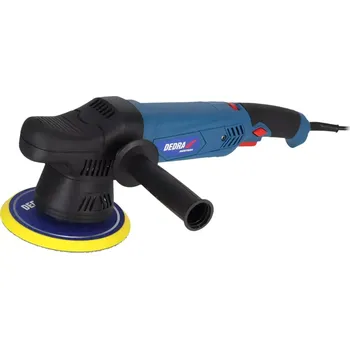leštička Dedra excentricko-rotační leštička 900W DED7991 + 2 kotouče 125, 150mm (Dedra DED7991 elektrická leštička pro automobilové, truhlářské dílny)