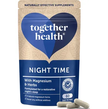 Speciální výživa Together Health Večerní vitamíny – přírodní komplex s hořčíkem a bylinkami, 60 kapslí>