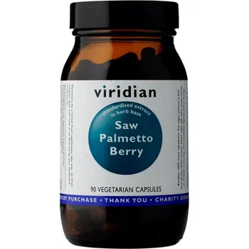 Přírodní produkt Viridian Saw Palmetto Berry (Serenoa plazivá) 90 kapslí