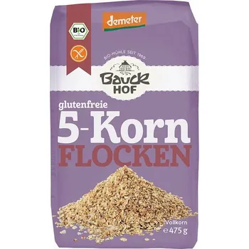 Bauckhof Bezlepková směs vloček 475g BIO