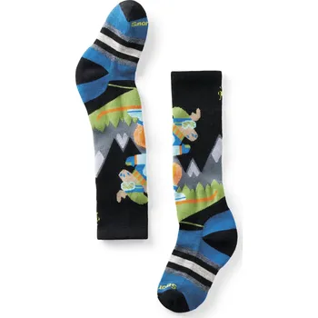 Smartwool Kids' Wintersport Full Cushion Mountain Snow - black