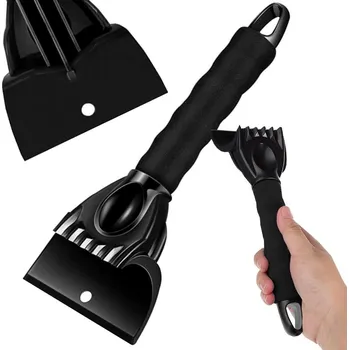 dobirkov.cz Škrabka na okna auta, plastová škrabka na led a sníh - mix barev