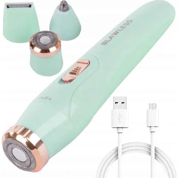 dobirkov.cz Dámský depilátor na tělo, 3v1 pro ženy, zelený