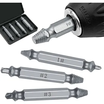 Lepicí páska dobirkov.cz Vytahovače šroubů na zlomené čepy 4 ks