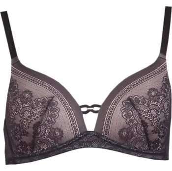 Podprsenka Krajková vyztužená podprsenka Leilieve M9000 fumo velikost 70B