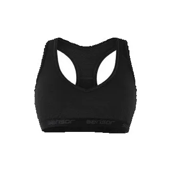 Podprsenka SENSOR MERINO DF dámská podprsenka černá XL; Černá podprsenka