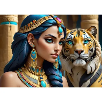 Puzzle Puzzle Bluebird Puzzle Egyptské přátelství, 300 dílků