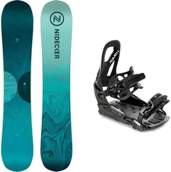 Snowboard Nidecker Elle 25/26 dámský snowboard + Raven S230 Black vázání 151 cm + vázání S/M (EU 37-42) + DÁREK + Doprava ZDARMA