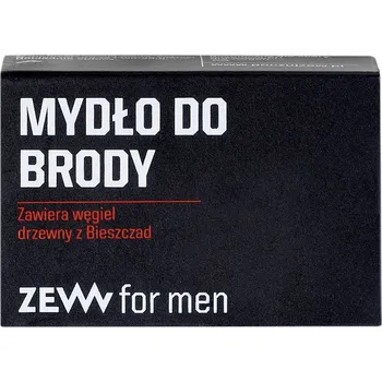 Mýdlo Zew For Men Mýdlo na vousy s dřevěným uhlím 85ml