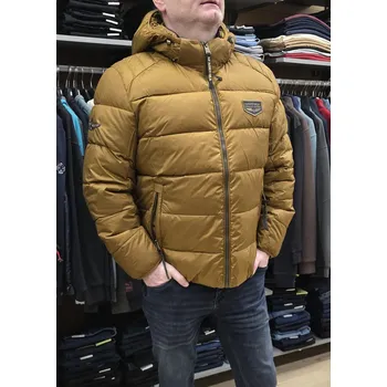 Pánská zimní bunda NORTFOLK 527341N22N Barva: Žlutá, Velikost: XXL