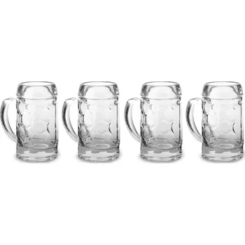 Sklenice Skleněné panáky ve tvaru sklenic na pivo