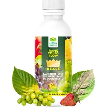 Hnojivo Smíšené anorganické bio hnojivo Alba Garden Rame Zolfo Flow, 1 kg