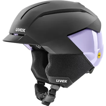 Uvex Levitate MIPS - black/lavender matt 54-58
