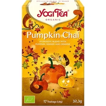 Čaj Yogi Tea Podzimní čaj Pumpkin Chai 32,3g BIO