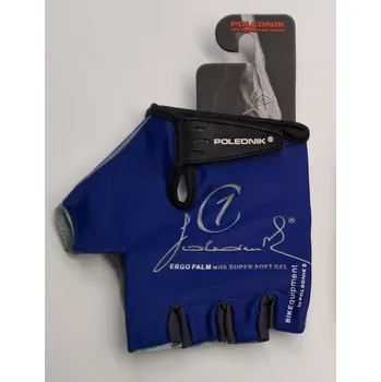 Cyklistické rukavice POLEDNIK cyklo rukavice POLEDNÍK F1 gel barva: modrá, velikost: XL