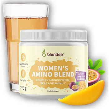 Aminokyselina Blendea Women's Amino Blend BCAA + Vitamin C 270g mango maracuja