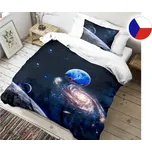 Bavlněné 3D povlečení 70x90, 140x200 Vesmír