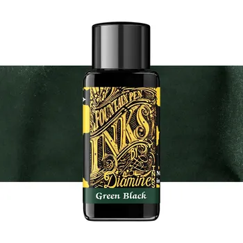 Inkoust Diamine 30 ml - Green Black