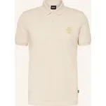 Boss Pánská Piqué Polokošile Qiang_Cny, režná, XXL