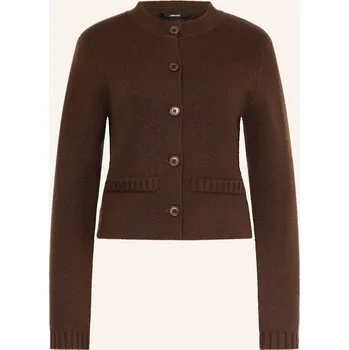 Someday Dámský Pletený Kardigan Toleen, tmavě hnědá, 42