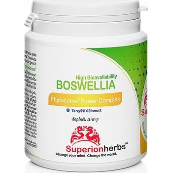 Přírodní produkt Superionherbs Boswellia Phytosome® – boswellin s vysokou vstřebatelností 90 kapslí