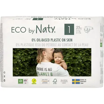 Plenkové kalhoty Eco by Naty Plenky Newborn 2-5 kg (25 ks)