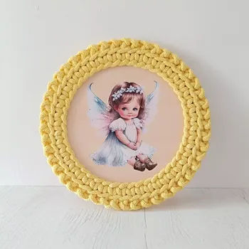 prostírání Andělka žlutá (podtácek)