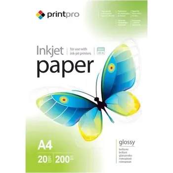 Fotopapír COLORWAY Fotopapír Print Pro A4 (lesklý) - 200g/m2 20ks (PGE200020A4)