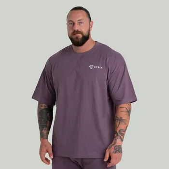 Pánské oblečení STRIX Oversized Tee Dusk XXL fialová