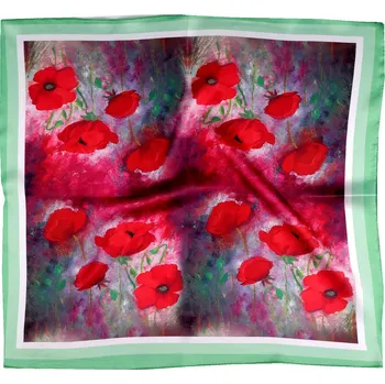 Deštník Saténový šátek 50x50 cm červenorůžová 1 ks